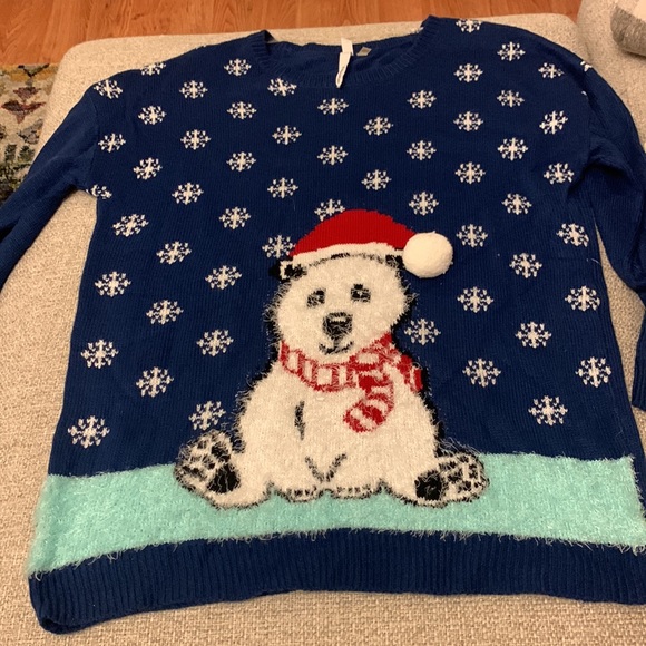 NY Collection Sweaters - Christmas sweater ugly Christmas sweater holiday size large